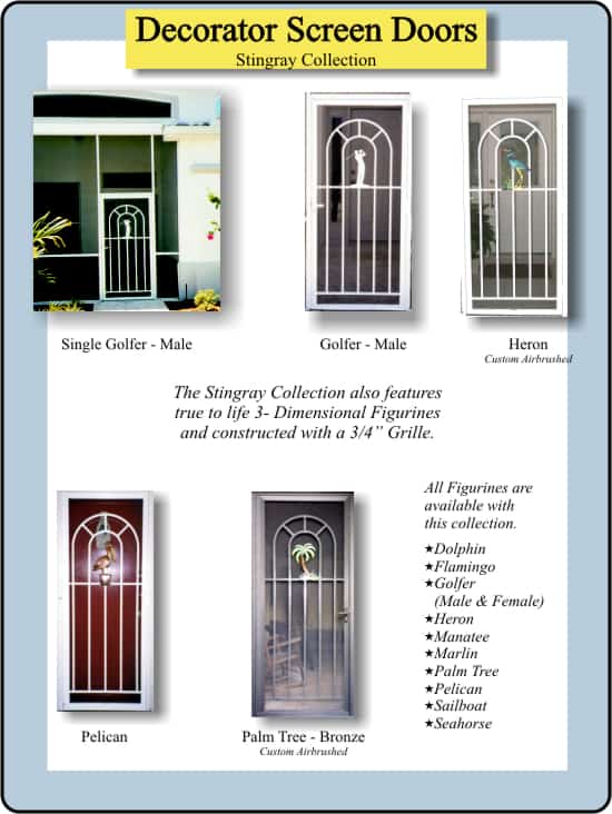Decorative Screen Doors - Decorative Screen Doors &amp; Accessories